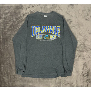 NCAA Men's Delaware Blue Hens‎ Long Sleeve Tee Size Small